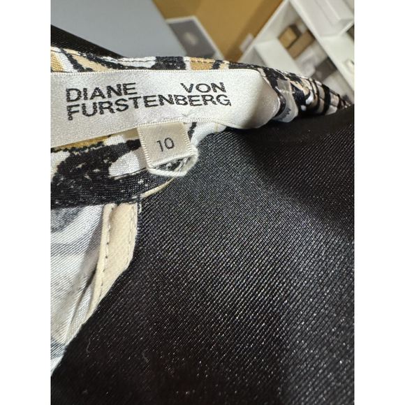 Diane von Furstenberg NICOLA Marble Swing Midi Dress $498 - Picture 11 of 16